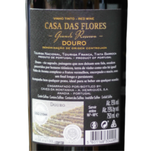 Casa das Flores Grande Reserva Tinto 2017 - Image 2