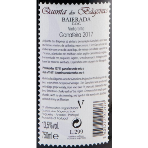 Quinta das Bágeiras Garrafeira Tinto 2017 - Image 2