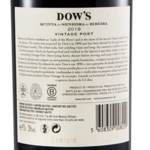 Dow's Quinta Senhora da Ribeira Vintage 2018 - Image 3