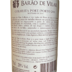 Barão de Vilar Colheita 2001 - Image 3