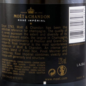 Champagne Moët & Chandon Bruto Rosé Impérial - Image 2