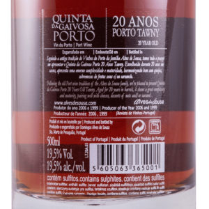 Quinta da Gaivosa Tawny 20 Anos - Image 2