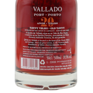 Vallado Porto Tawny 20 Años - Imagen 3