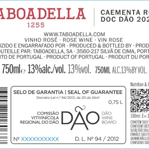 Taboadella Caementa Rosé 2023 - Image 2