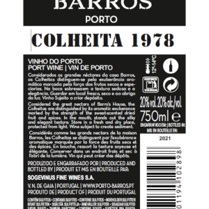 Barros Colheita 1978 - Image 3