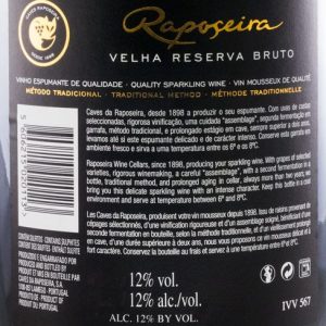 Raposeira Velha Reserva Brut Vino Espumoso - Imagen 2