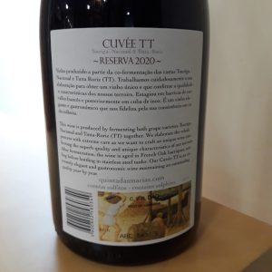 Quinta das Marias Cuvée TT Reserva Tinto 2020 - Image 2