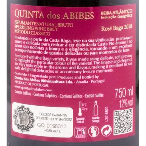 Quinta Dos Abibes Rosé Baga Bruto - Image 2