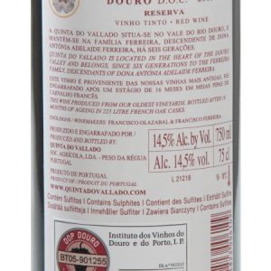 Vallado Reserva Field Blend Tinto 2019 - Image 2