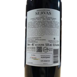 Herdade das Servas Reserva Tinto 2018 - Imagen 2