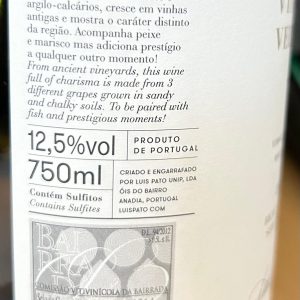 Luís Pato Vinhas Velhas Branco 2023 - Image 2