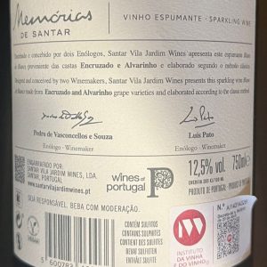 Sparkling wine Memórias de Santar Blanc de Blancs Brut - Image 3