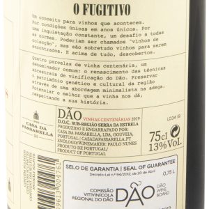 Passarella O Fugitivo Centenary Vines Vino Tinto 2019 - Imagen 2