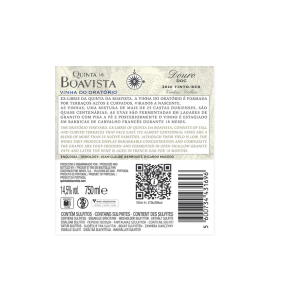 Quinta da Boavista Vinha do Oratório Tinto 2020 - Imagen 2