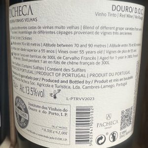 Set of 2 Quinta da Pacheca Reserva Vinhas Velhas Red Bottles - Image 2