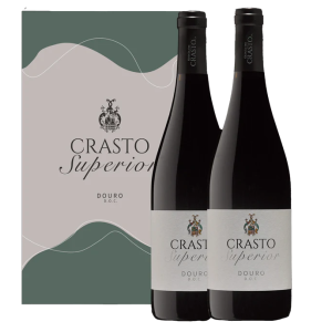 Set de 2 Botellas Crasto Superior Rojo - Imagen 1