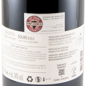 Set de 2 Botellas Crasto Superior Rojo - Imagen 2